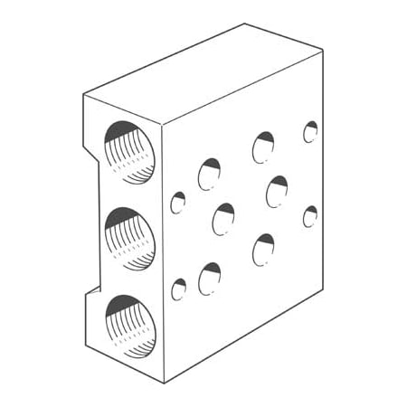 Festo Manifold Block PRS-1/4-2 PRS-1/4-2